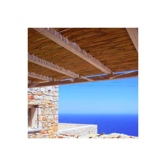 Καλαμωτή μπαμπού με περαστό σύρμα Ø20-25mm