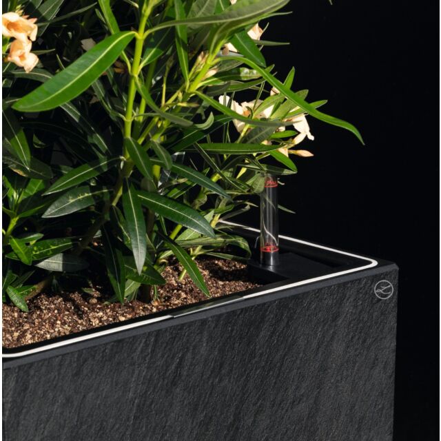 Γλάστρα Canto Slatestone LED Low 30