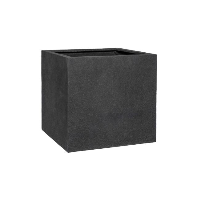 Τετράγωνη Γλάστρα Block L, Midnight Black L 50 x W 50 x H 50