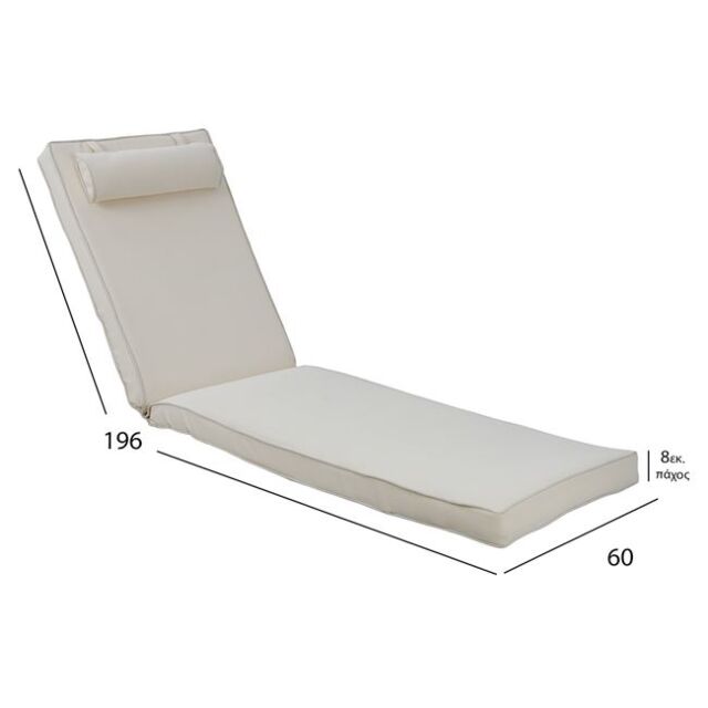 ΜΑΞΙΛΑΡΙ ΓΙΑ ΞΑΠΛΩΣΤΡΑ ΜΕ ΕΚΡΟΥ TEXT/INE 196(114+82)Χ60X8εκ.