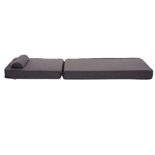ΜΑΞΙΛΑΡΙ ΞΑΠΛΩΣΤΡΑΣ OLEFIN ΣΚΟΥΡΟ ΓΚΡΙ ΜΕ FOAM 190x70x10Υεκ