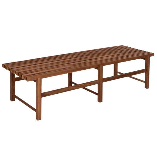 ΠΑΓΚΑΚΙ 3-ΘΕΣΙΟ ΞΥΛΟ ΤΕΑΚ ΣΕ ΦΥΣΙΚΟ ΧΡΩΜΑ 180x56x46Υεκ.