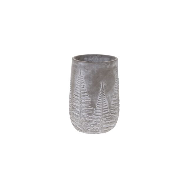 ALBERO ΚΑΣΠΩ ΚΕΡΑΜΙΚΟ ΓΚΡΙ D13,5xH20cm