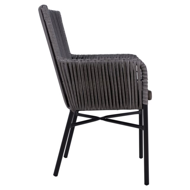 ΠΟΛΥΘΡΟΝΑ ΑΛΟΥΜΙΝΙΟΥ ΓΚΡΙ ΜΕ ΜΑΞΙΛΑΡΙ 57x60x90 cm