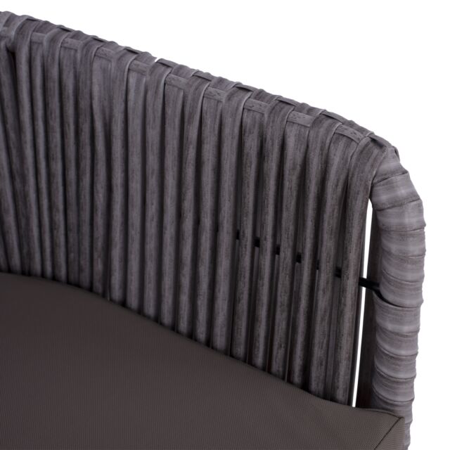 ΠΟΛΥΘΡΟΝΑ ΑΛΟΥΜΙΝΙΟΥ ΓΚΡΙ ΜΕ ΜΑΞΙΛΑΡΙ 57x60x90 cm
