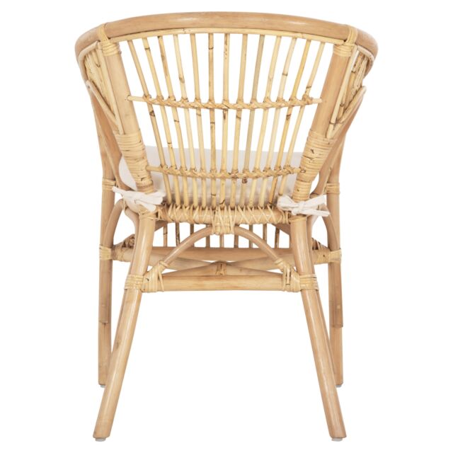 ΠΟΛΥΘΡΟΝΑ RATTAN ΣΕ ΦΥΣΙΚΟ-ΛΕΥΚΟ ΜΑΞΙΛΑΡΙ 59x61x80Υεκ.