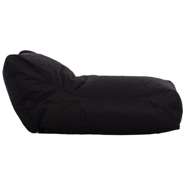ΠΟΥΦ BLOOM ΑΔΙΑΒΡΟΧΟ ΜΑΥΡΟ ΜΕ UV PROTECTION  106x70x61Υ εκ.