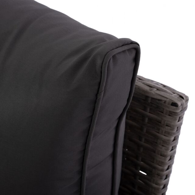 ΣΕΤ ΣΑΛΟΝΙ ΑΡΙΣΤΕΡΗ ΓΩΝΙΑ ΜΕ ΓΚΡΙ WICKER