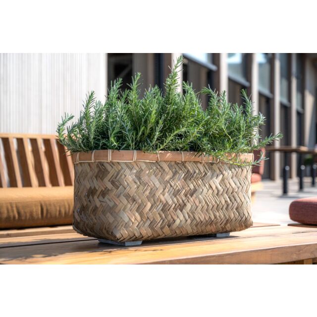 Ζαρτινιέρα Rafi S, Bamboo 60 L x 30 W x 31 H