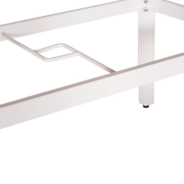 ΤΡΑΠΕΖΙ ΕΞΩΤ.ΧΩΡΟΥ ΑΛΟΥΜΙΝΙΟ ΛΕΥΚΟ & POLYWOOD 160X90Χ73.5Υεκ.