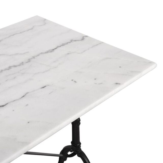 ΤΡΑΠΕΖΙ ΜΕ ΒΑΣΗ ΑΠΟ ΜΑΝΤΕΜΙ ΜΕ ΜΑΡΜΑΡΟ 100x60x72Υ εκ.