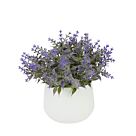 ΓΛΑΣΤΡΑΚΙ ΜΕ ΦΥΤΟ ΛΕΒΑNTΟΥΛΑ ΜΩΒ Φ10x15cm