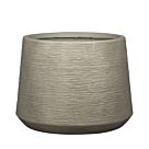 ΓΛΑΣΤΡΑ FIBERCLAY ΜΕΓΑΛΟ ΜΠΕΖ ΚΩΝΙΚΟ-ΓΡΑΜΜΩΣΕΙΣ - Φ64x48cm