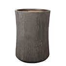 ΓΛΑΣΤΡΑ FIBERCLAY ΜΕΓΑΛΟ ΚΑΦΕ ΦΥΣΙΚΟ ΣΤΡΟΓΓΥΛΟ-ΚΟΡΜΟΣ - Φ53x75cm