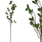 ΚΛΑΔΙ ΜΕ ΠΡΑΣΙΝΑ ΦΥΛΛΑ ΕΥΚΑΜΠΤΟ - Υ113cm