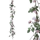 ΓΙΡΛΑΝΤΑ ΦΥΤΟΥ ΜΕ ΡΟΖ ΛΟΥΛΟΥΔΙΑ - Υ180cm