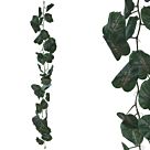 ΓΙΡΛΑΝΤΑ REAL TOUCH ΠΟΘΟΣ ΠΡΑΣΙΝΟ-ΚΟΚΚΙΝΟ - Υ170cm