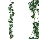 ΓΙΡΛΑΝΤΑ REAL TOUCH MONΣΤΕΡΑ ΔΙΧΡΩΜΟ ΠΡΑΣΙΝΟ - Υ170cm