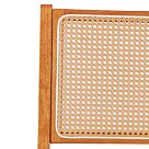Καρέκλα Merritt pe rattan καρυδί