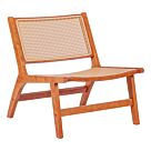 Καρέκλα Merritt pe rattan καρυδί