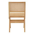Καρέκλα Brenin pakoworld φυσικό rubberwood 45x56x82εκ