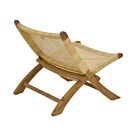 Καρέκλα Jerenze pakoworld φυσικό teak ξύλο-rattan 65x78x68εκ
