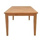 Τραπέζι Mady pakoworld teak ξύλο σε φυσική απόχρωση 200x100x75εκ