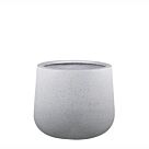 ΓΛΑΣΤΡΑ FIBERCLAY MEDIUM ΛΕΥΚΟ ΓΡΑΝΙΤΗ ΣΤΡΟΓΓΥΛΟ - Φ33x28cm