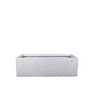 ΖΑΡΝΤΙΝΙΕΡΑ FIBERCLAY MEDIUM ΛΕΥΚΟ ΓΡΑΝΙΤΗ ΟΡΘΟΓΩΝΙΟ - 70x25x23cm
