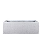 ΖΑΡΝΤΙΝΙΕΡΑ FIBERCLAY XLARGE ΛΕΥΚΟ ΓΡΑΝΙΤΗ ΟΡΘΟΓΩΝΙΟ - 90x36x33cm