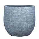 ΓΛΑΣΤΡΑ FIBERCLAY LARGE ΓΚΡΙ ΤΣΙΜΕΝΤΟ ΣΤΡΟΓΓΥΛΟ - Φ52x47cm