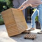Ζαρτινιέρα Palo Wood Wide 80 Low