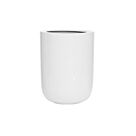 Γλάστρα Dice L, Glossy White Ø 34 x H 44