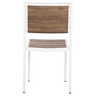 ΚΑΡΕΚΛΑ ΑΛΟΥΜΙΝΙΟΥ ΛΕΥΚΗ ΜΕ POLYWOOD 46x52x86Υεκ.
