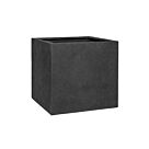 Τετράγωνη Γλάστρα Block M, Midnight Black  L 40 x W 40 x H 40
