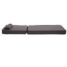 ΜΑΞΙΛΑΡΙ ΞΑΠΛΩΣΤΡΑΣ OLEFIN ΣΚΟΥΡΟ ΓΚΡΙ ΜΕ FOAM 190x70x10Υεκ