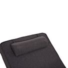 ΜΑΞΙΛΑΡΙ ΞΑΠΛΩΣΤΡΑΣ OLEFIN ΣΚΟΥΡΟ ΓΚΡΙ ΜΕ FOAM 190x70x10Υεκ