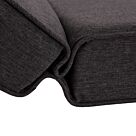 ΜΑΞΙΛΑΡΙ ΞΑΠΛΩΣΤΡΑΣ OLEFIN ΣΚΟΥΡΟ ΓΚΡΙ ΜΕ FOAM 190x70x10Υεκ