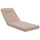 ΜΑΞΙΛΑΡΙ ΞΑΠΛΩΣΤΡΑΣ POLYESTER CHIOS ΜΠΕΖ 196(117+1+78)x58x8 εκ.