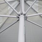 ΟΜΠΡΕΛΑ 3x3x2,65 μ. ΤΕΤΡΑΓΩΝΗ ΑΛΟΥΜΙΝΙΟΥ ΕΚΡΟΥ ΜΕ ΜΑΝΙΒΕΛΑ
