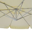 ΟΜΠΡΕΛΑ ΚΡΕΜΑΣΤΗ Φ300x237cm. ΣΤΡΟΓΓΥΛΗ ΣΕ ΒΑΣΗ ΜΕ 4 ΠΟΔΙΑ 