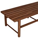 ΠΑΓΚΑΚΙ 3-ΘΕΣΙΟ ΞΥΛΟ ΤΕΑΚ ΣΕ ΦΥΣΙΚΟ ΧΡΩΜΑ 180x56x46Υεκ.