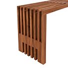 ΠΑΓΚΑΚΙ ΜΑΣΙΦ ΞΥΛΟ TEAK ΣΕ ΦΥΣΙΚΟ 139,5x34,5x48,5Υεκ.