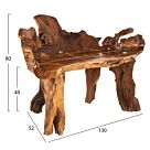 ΠΑΓΚΑΚΙ ΜΑΣΙΦ ΞΥΛΟ ΤEAK ΦΥΣΙΚΟ 130x52x80Υεκ.