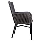 ΠΟΛΥΘΡΟΝΑ ΑΛΟΥΜΙΝΙΟΥ ΓΚΡΙ ΜΕ ΜΑΞΙΛΑΡΙ 57x60x90 cm