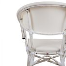 ΠΟΛΥΘΡΟΝΑ ΑΛΟΥΜΙΝΙΟΥ CLAY BAMBOO LOOK ΓΚΡΙ ΠΑΤΙΝΑ ΜΕ TEXTLINE 57x57x83cm