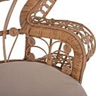 ΠΟΛΥΘΡΟΝΑ ΑΠΟ BAMBOO ΜΕ ΜΑΞΙΛΑΡΙ 134X65X150Yεκ.