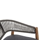 ΠΟΛΥΘΡΟΝΑ ΞΥΛΟ ΑΚΑΚΙΑΣ ΦΥΣΙΚΟ-ΣΧΟΙΝΙ NYLON ΓΚΡΙ 59x58x76Υεκ.