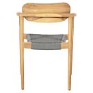 ΠΟΛΥΘΡΟΝΑ ΞΥΛΟ TEAK ΦΥΣΙΚΟ & ΓΚΡΙ ΣΧΟΙΝΙ 55x54x80Yεκ.