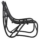 ΠΟΛΥΘΡΟΝΑ ΡΑΒΔΟΙ RATTAN ΣΕ ΜΑΥΡΟ 56,5x73,5x79,5Υ εκ.